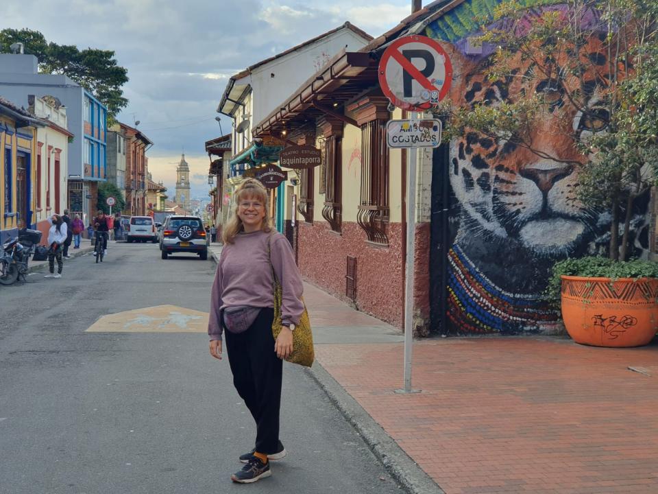 Ingvild bor i øjeblikket i Magdalena Medio-regionen i Colombia. Foto: Ingvild Haukeland Ingvild i Colombia
