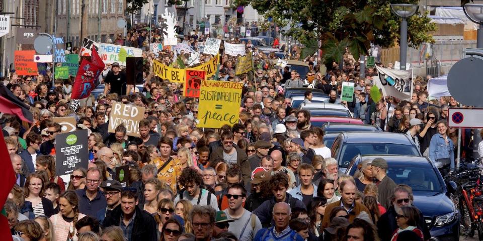 NOAH var medarrangør af Folkets Klimamarch 2018, hvor mere end 15.000 mennesker mødte op for klimaet. Tak! klimamarch