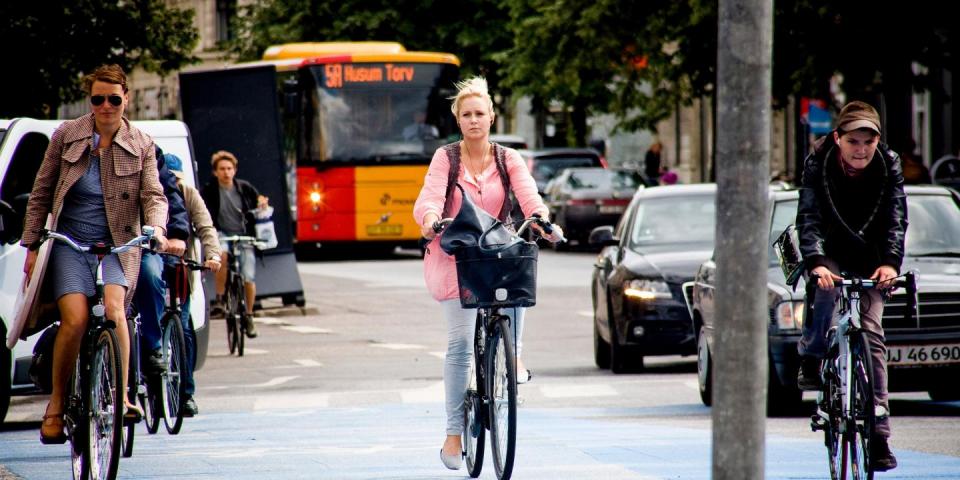 cyklister i København