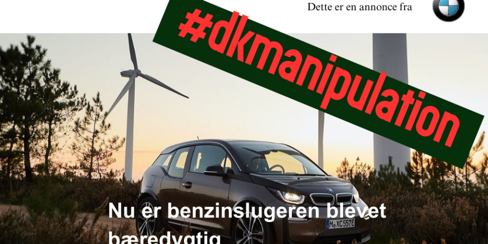 Greenwashing dkmanipulation