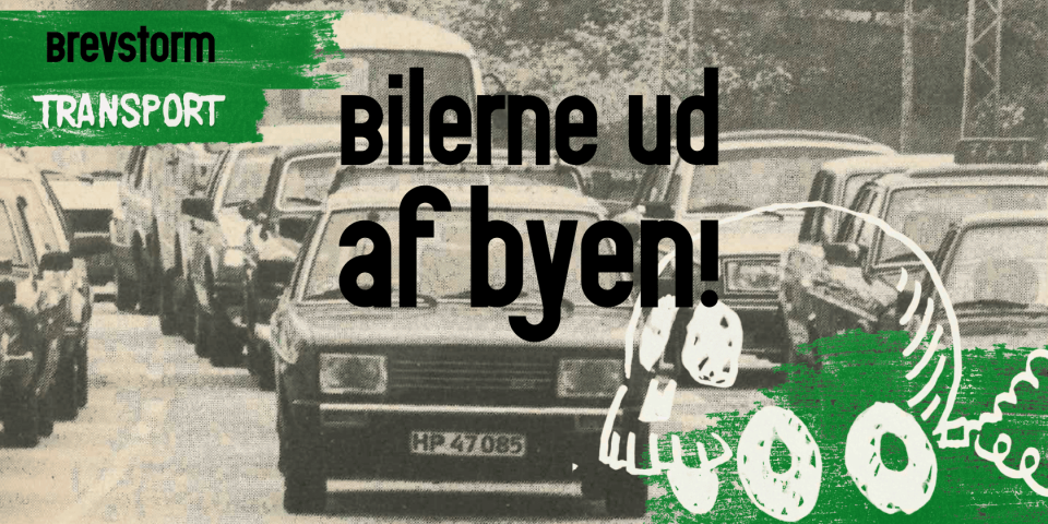 I øvrigt mente vi det samme i NOAH-bladet nr. 106, februar 1987. Billede af biler i sort/hvid, "Bilerne ud af byen" står der med stor skrift